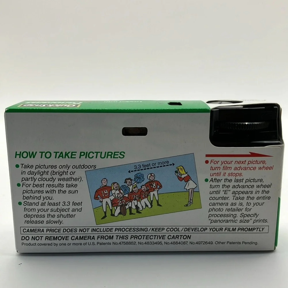 Fujifilm QuickSnap Panorama Disposable Camera Exposure Film (2 count)‎ Expired